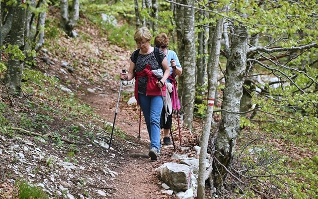 Lagana ruta Poklon - Land Art staza - Poklon