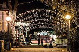 Advent in front of the Juraj Šporer Art Pavilion