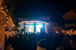 Advent in front of the Juraj Šporer Art Pavilion