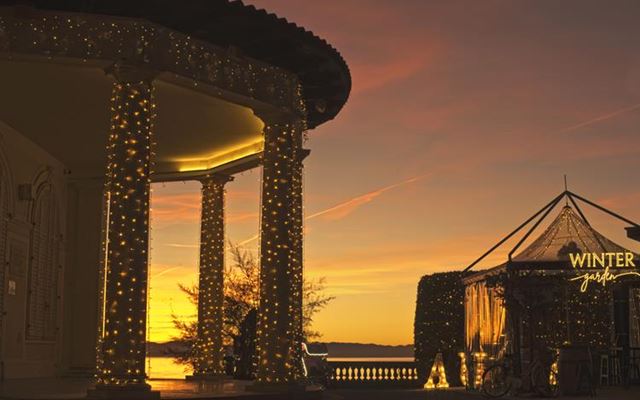 Advent in front of the Juraj Šporer Art Pavilion