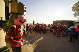 Advent in front of the Juraj Šporer Art Pavilion