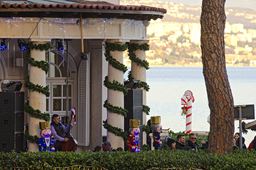 Advent in front of the Juraj Šporer Art Pavilion