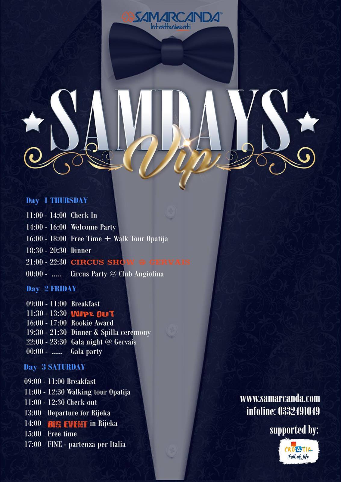 Samdays VIP Edition Opatija 2018