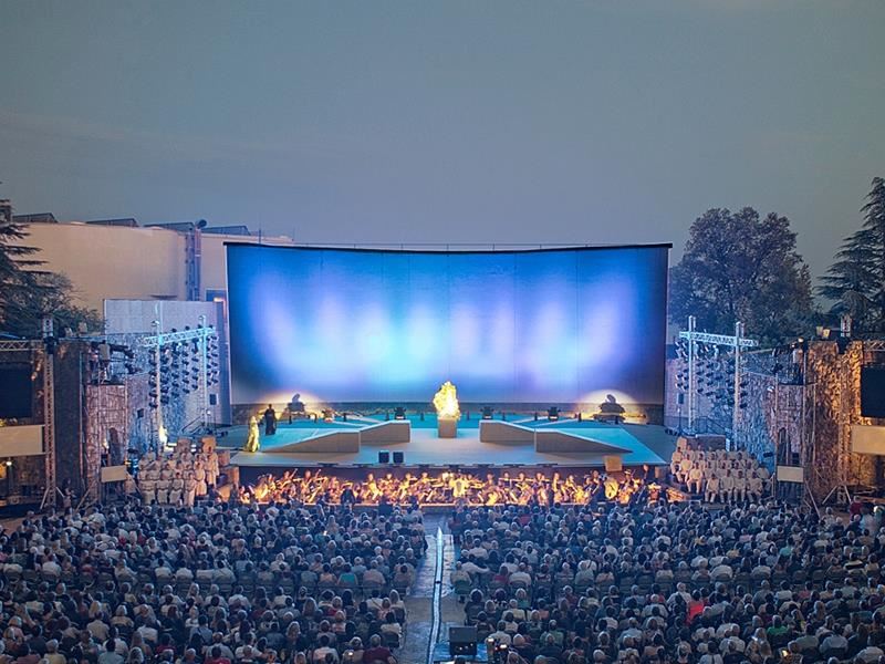 Open Air Theatre in Opatija